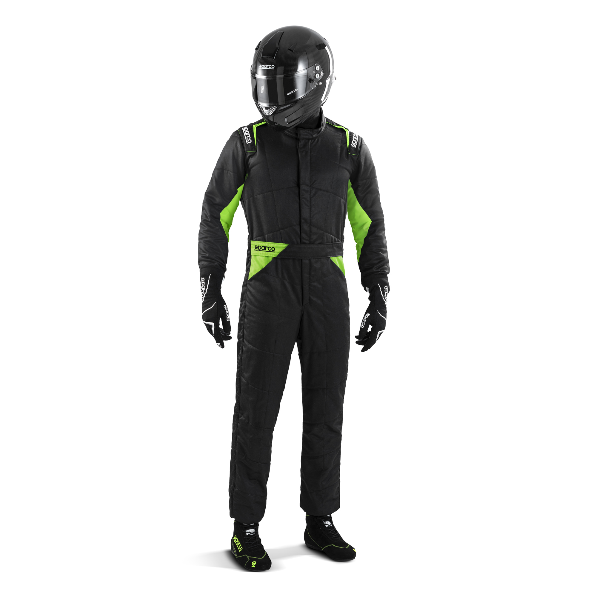 MONO SPRINT NEGRO VERDE FLUOR